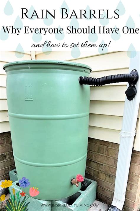 Using A Rain Barrel The Ultimate Guide In 2023 Rain Barrel System