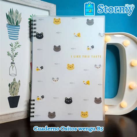 Cuaderno Wengu Ositos B Libreria Stormy