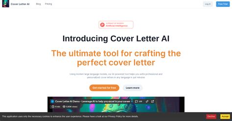 Cover Letter Ai And 16 Other Ai Tools For Cover Letters