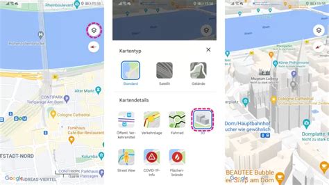 Google Maps: Activate 3D view - how it works