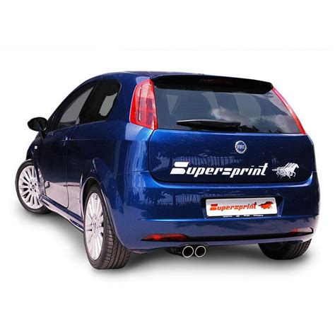 Performance Sport Exhaust For Fiat Grande Punto Evo I V Fiat