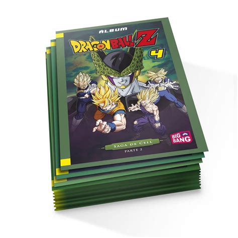 Pack 25 Sobres Dragon Ball Z 4 Saga Cell PARTE 2 Big Bang Copag