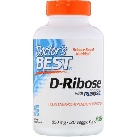 Doctor S Best D Ribose With Bioenergy Ribose Mg Veggie Caps