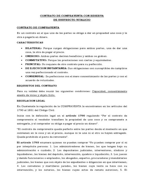 Introducir 38 Imagen Modelo De Contrato De Alquiler Con Usufructo