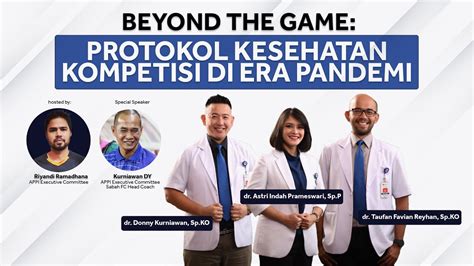 Beyond The Game Protokol Kesehatan Kompetisi Di Era Pandemi Youtube