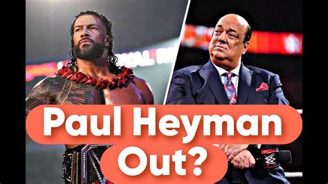 Paul Heyman Out The Bloodlines Newest Wiseman Revealed Youtube