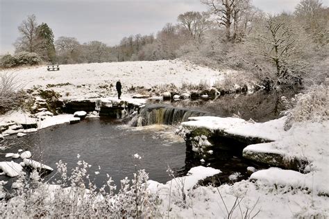 Snowy Milheugh Falls Rotten Calder Blantyre James Brown Flickr