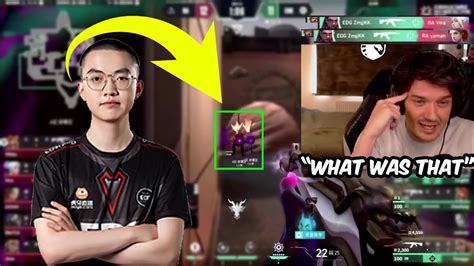 Edg Zmjjkk Insane Spray Transfer K In Vct China Sliggy Reacts Youtube