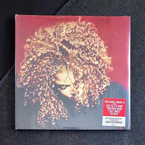 Janet Jackson The Velvet Rope LP Vinyl Hobbies Toys Music Media