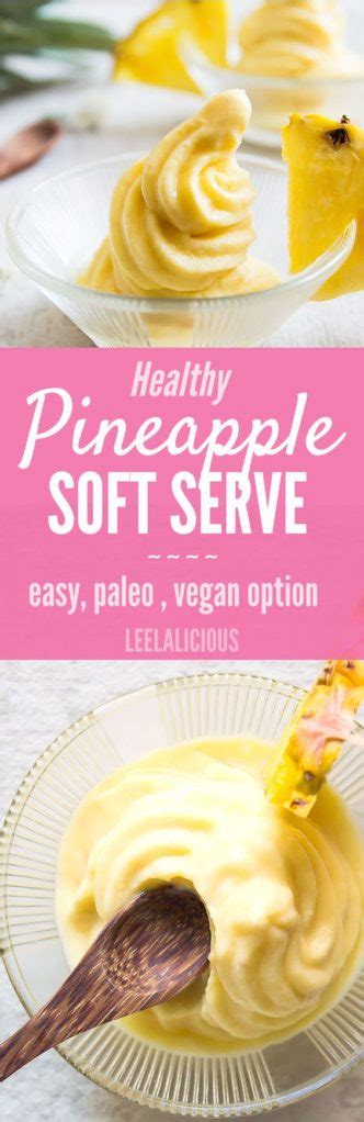 Healthy Pineapple Soft Serve (Paleo, Gluten Free) - Natural Holistic Life