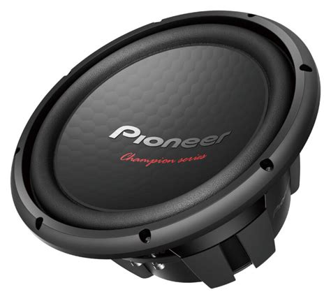 Pioneer Champion Series Subwoofer With Dual Ohm Voice Coil