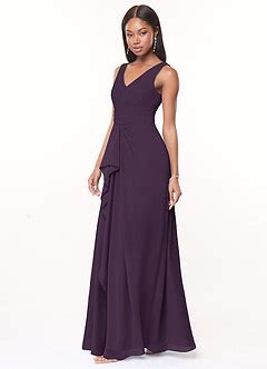 Azazie Julianna Plum Bridesmaid Dresses Azazie