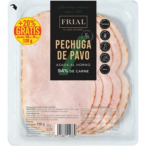 Pechuga De Pavo Asada Al Horno Bajo En Grasa En Lonchas Sin Gluten Sin