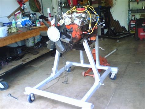 Homemade Engine Test Stand Plans And Dimensions Included