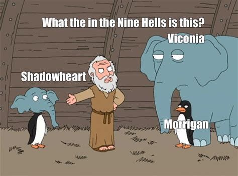 Omics Meme What The In The Nine Hells Is This Viconia Shadowheart