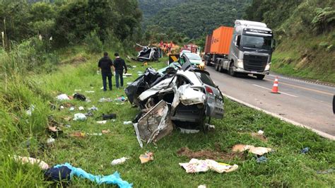 Colisão mata três e fere outras três pessoas na BR 277 em Guarapuava