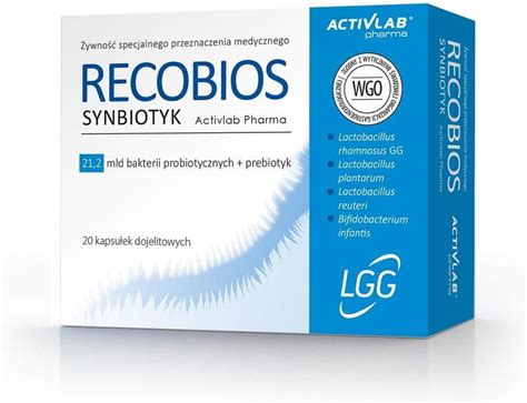 Activlab Pharma Recobios Synbiotyk Bakterie Probiotyczne G Opinie