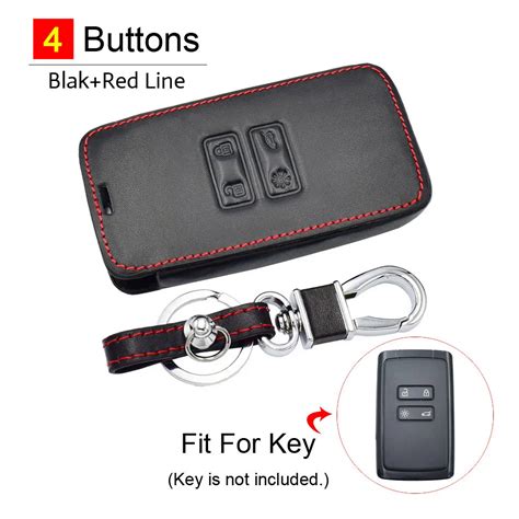 FTHGATOBABI Leather Car Key Cases For Renault Clio 5 Kadjar Koleos