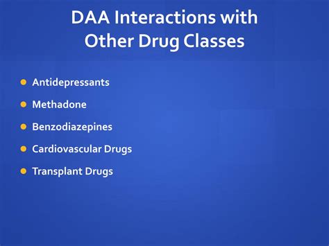 Ppt Drug Interactions With Directly Acting Antivirals For Hcv