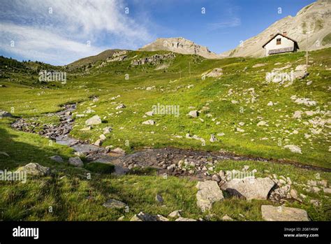 France Alpes De Haute Provence Mercantour Mountain Range Var High