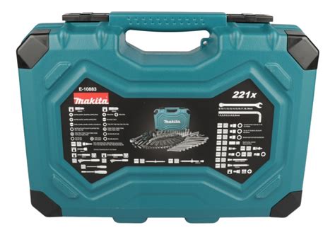 Makita E 10883 Werkzeug Set 221 Tlg Kaufen