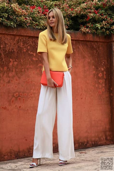 9 Fab Street Style Ways To Wear White Pants