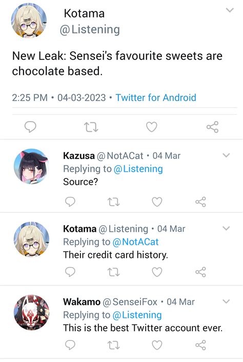 Kotama, you're weekly source on Sensei's secrets. : r/BlueArchive