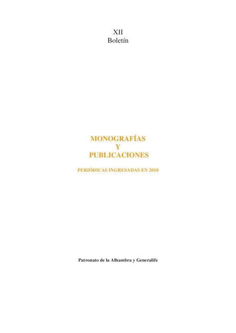 Pdf Monograf As Y Publicaciones Peri Dicas En Dokumen Tips