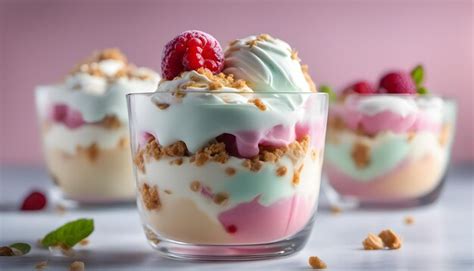 Premium AI Image | Chilled Perfection Ice Cream Treat