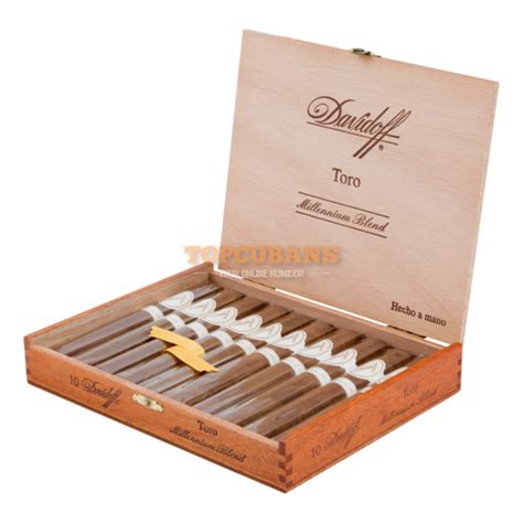 Davidoff 다비도프 Millennium Blend Toro Box Of 10 온라인으로 Davidoff 비쿠바산