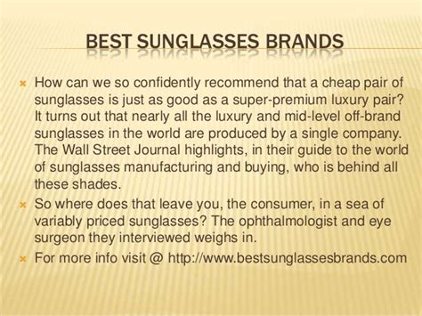 Best Cheap Sunglasses Brands | semashow.com