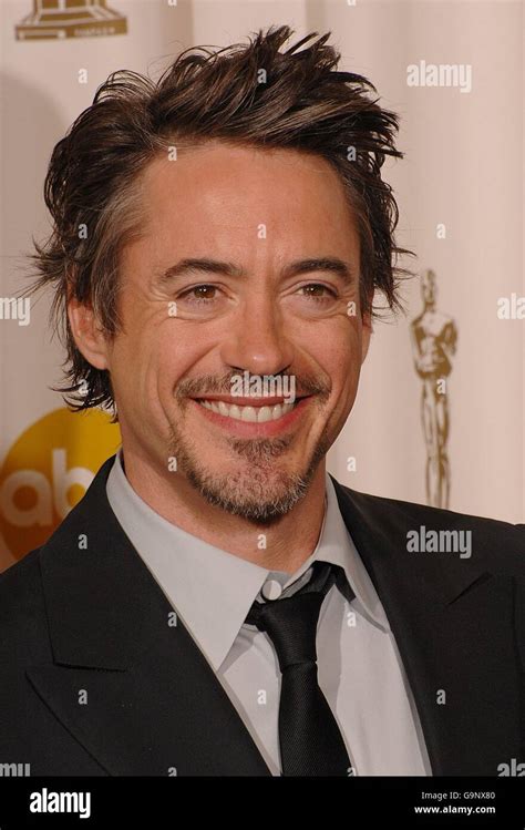 79th Academy Awards Press Room Los Angeles Stock Photo Alamy