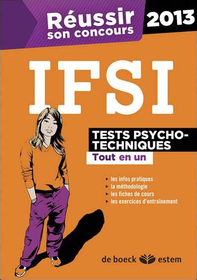 R Ussir Son Concours Infirmier Tests Psychotechniques Broch