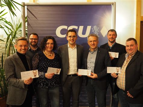 CSU Kreisverband Startet Motiviert Ins Neue Jahr CSU Kreisverband