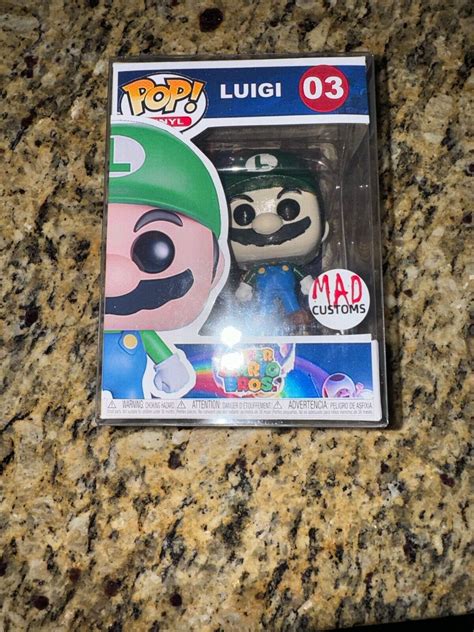 CHARLES MARTINET AUTOGRAPHED LUIGI CUSTOM FUNKO POP NINTENDO PRE-ORDER ...