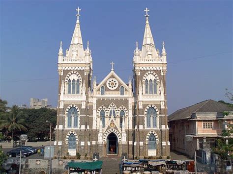 Famous Churches The Mount Mary Church Bandra Mumbai India Mount