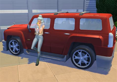 Sims 4 CC's - The Best: TS3 CAR Luxury SUV Conversion by EnureSims