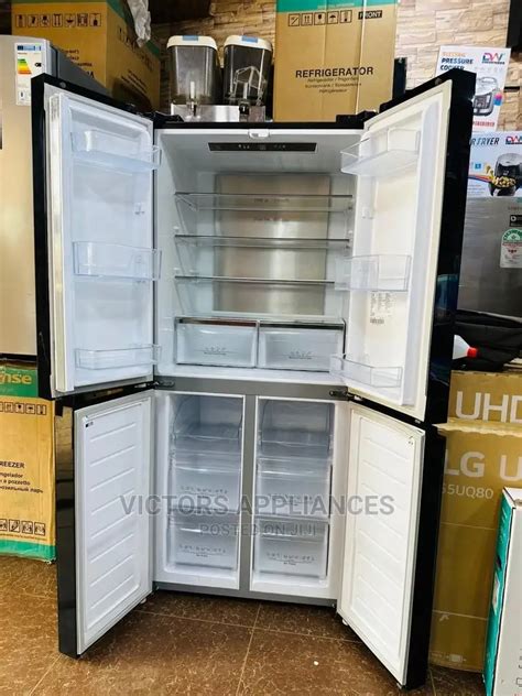 561L Hisense 4 Door Refrigerator With Mirror Finish In Central Division