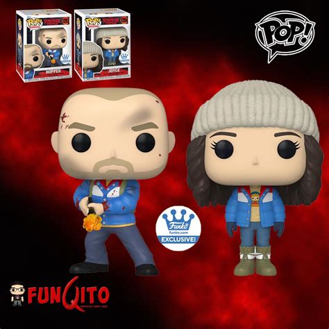 Stranger Things T4 Joyce Y Hopper Funko Pop Exclusivo Funqito