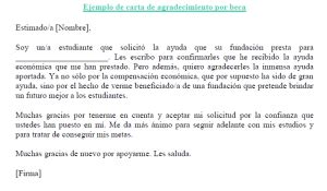 Carta De Agradecimiento Formatos Y Ejemplos Milformatos Themelower