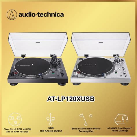 Jual Audio Technica At Lp X Direct Drive Professional Turntable Lp