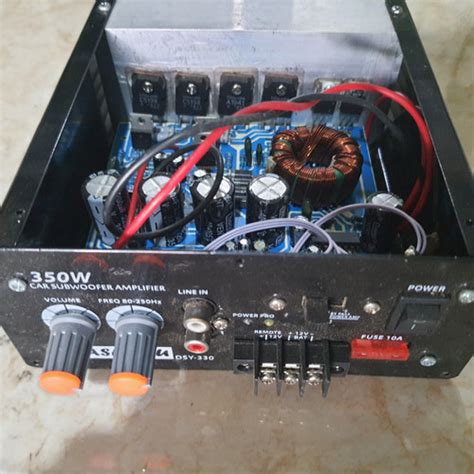 Jual Power Amplifier Monoblock Watts Mosfet Dc Voll Mesin Kit Buat