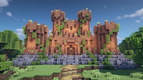 Legacysmp On Instagram King Logicalgeekboy Epic Dirt Castle In The