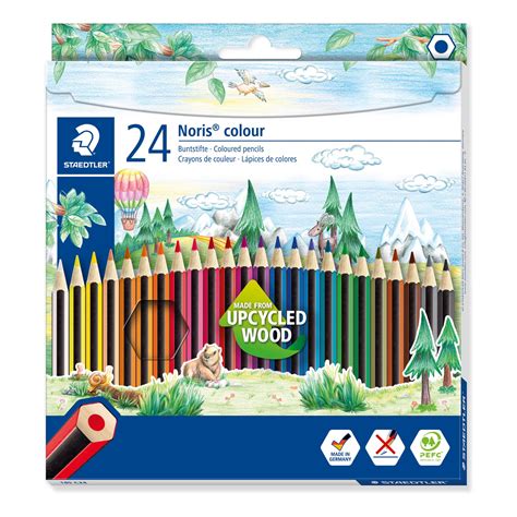 Staedtler Noris Colour Colouring Pencils 24 Pack Hobbycraft