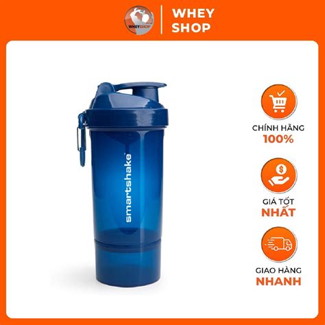 Chính hãng Bình lắc tập gym shaker SmartShake Original 2Go 800ml 2