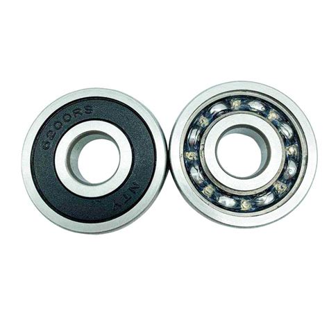 10 Pcs 6200 RS Sealed Ball Bearing 10x30x9 Chrome Steel Deep