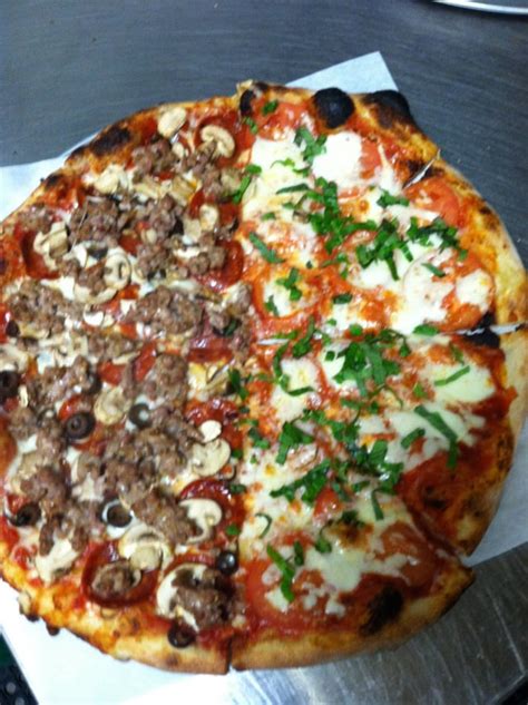 Margherita Pepperoni Mushroom Black Olive And Pork Sausage Pizza