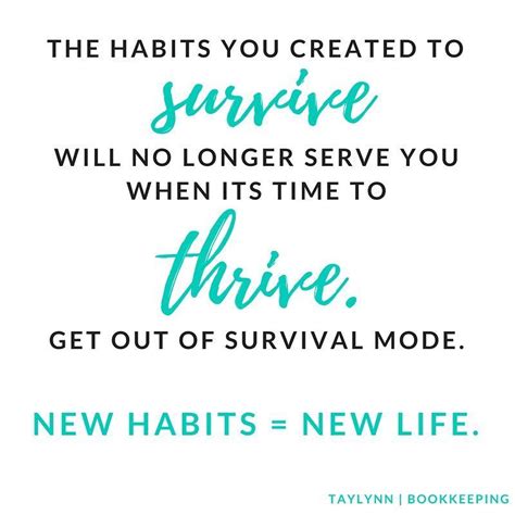 Survive Thrive Quote Motivation Inspiration Educational