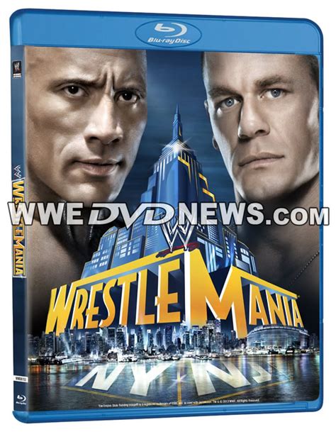 Revealed Wwe Wrestlemania Dvd Blu Ray Cover Artwork Wrestling