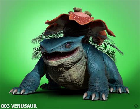 Venusaur Realistic Fan Art Oc Rpokemonart